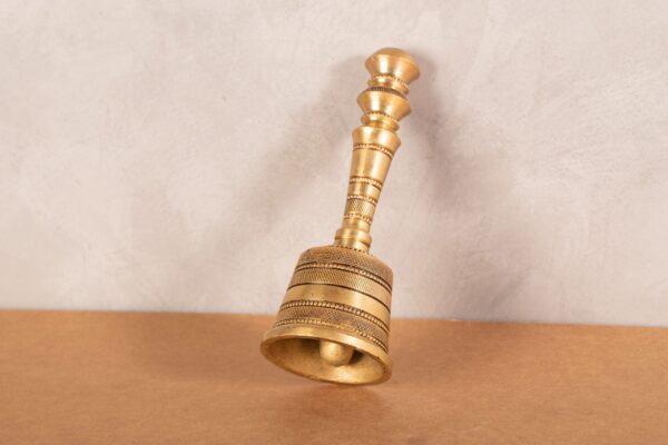 PR-BR-023B Pooja Hand held bell