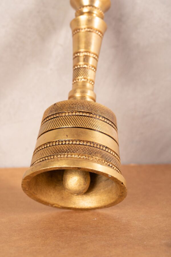 PR-BR-023C Pooja Hand held bell