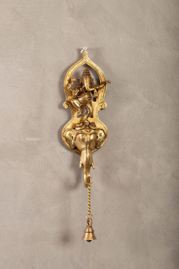 PR-BR-033B Ganesha Wall Hanging Bell