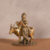 Standing Krishna with Cow