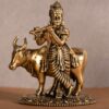 Standing Krishna with Cow