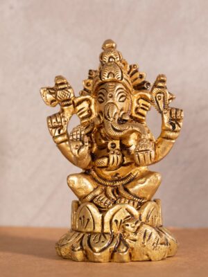 Lotus Base Ganesha