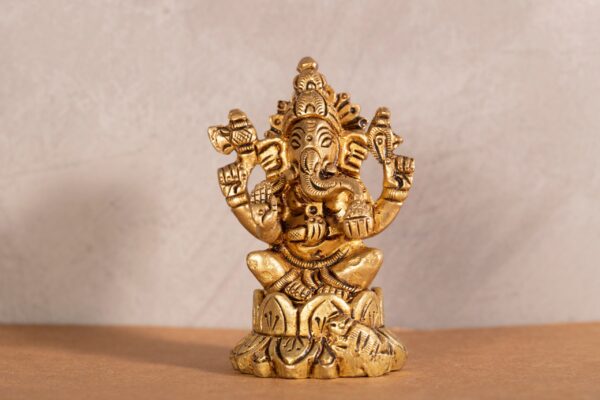 PR-BR-044A Lotus Base Ganesha