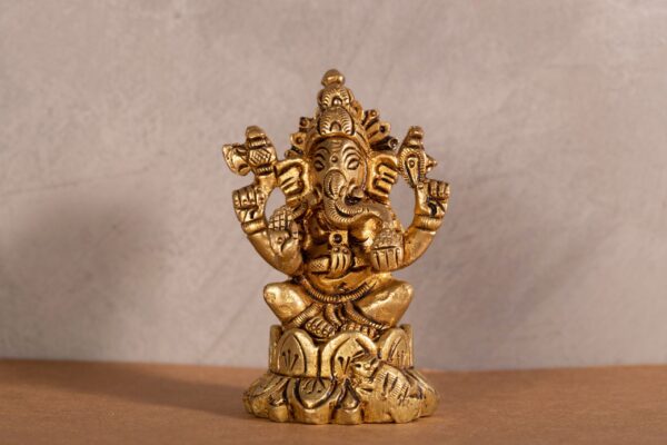 PR-BR-044B Lotus Base Ganesha