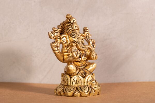 PR-BR-044C Lotus Base Ganesha