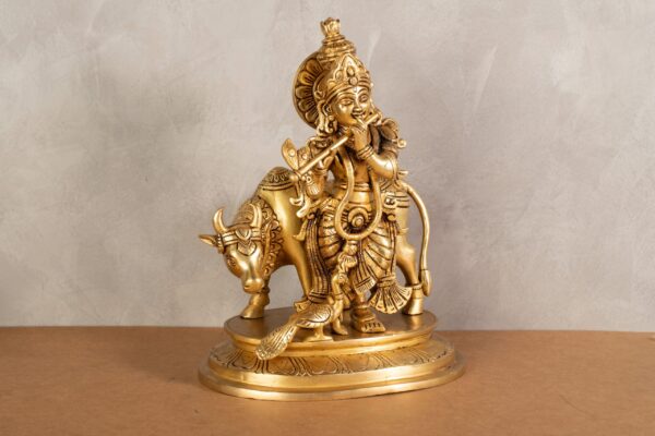 PR-BR-054B Krishna with Cow