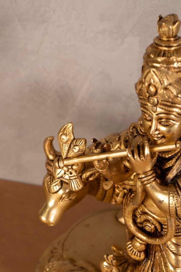 PR-BR-054D Krishna with Cow