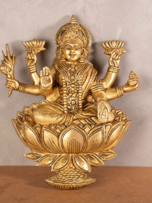 Goddess Lakshmi on Lotus