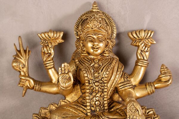 PR-BR-059D Goddess Lakshmi on Lotus