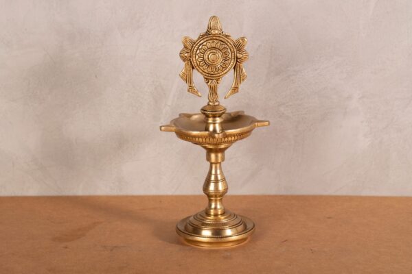 PR-BR-063A Standing Chakra Lamp