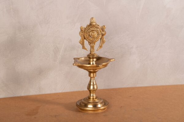 PR-BR-063C Standing Chakra Lamp